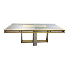 chrome-brass-dining-conference-table-italian-designer
