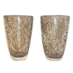 signed-dona-murano-glass-vases-metallic-inclusions