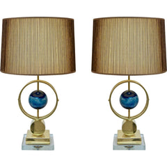 round-agate-stone-gold-lamps-italian