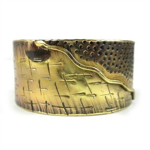 Convergence Brass Cuff - Brass Images (C)