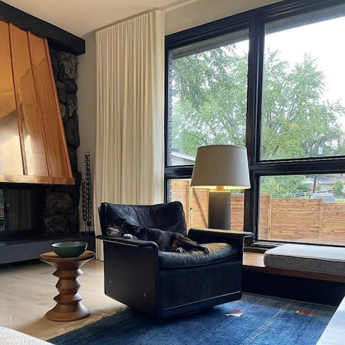 Flanders Oyster Ripplefold Curtains
