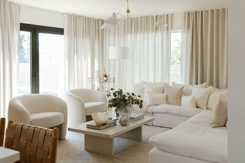 ripplefold drapes in canvas off white by loft curtains