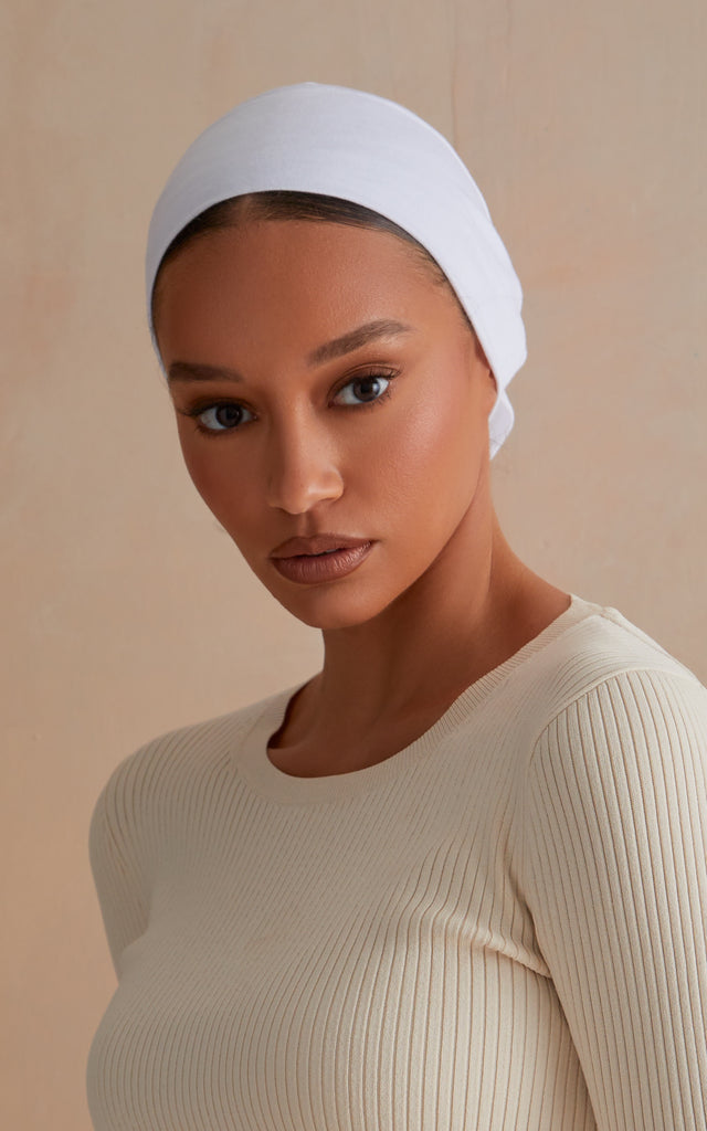 Solid Luxury Satin Modal Rayon Chanterelle Matte Non Slip Hijab