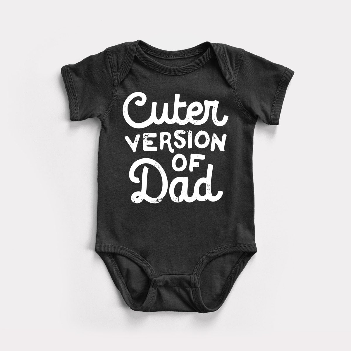 Cuter Version Of Dad Baby Bodysuit