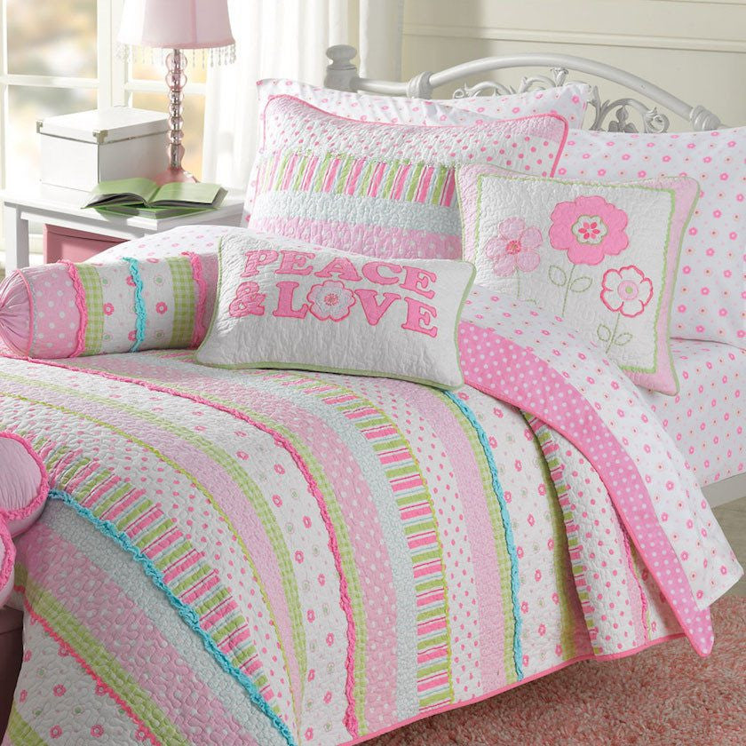 girls quilt set