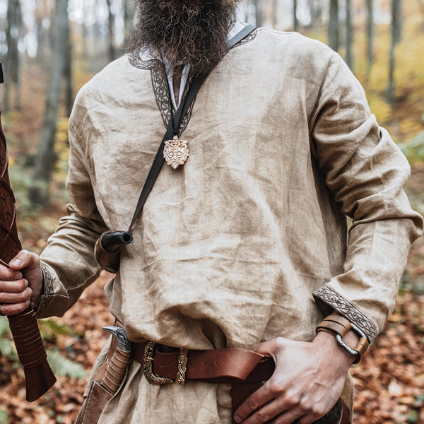 Linen Viking Tunic | Long & Short Sleeve Reenactment Attire