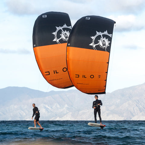 Slingshot UFO V2 foil kite compact c canopy shape