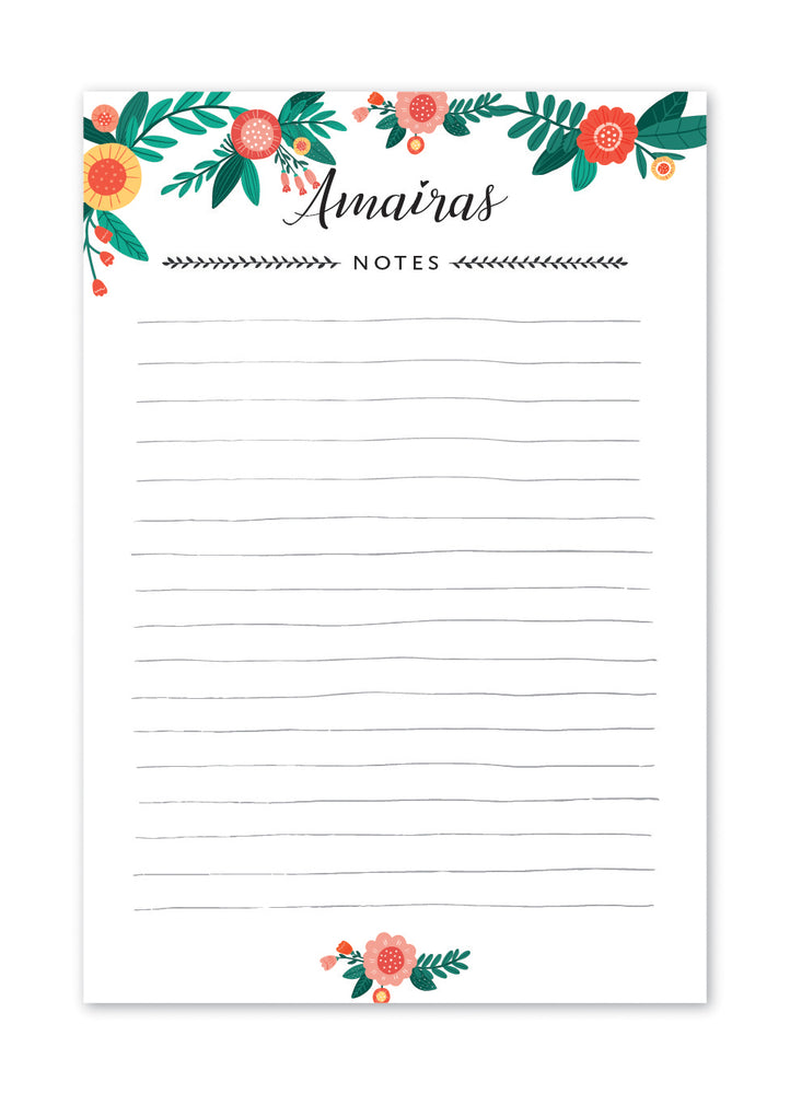 Kids notebook page template cards notes Royalty Free Vector