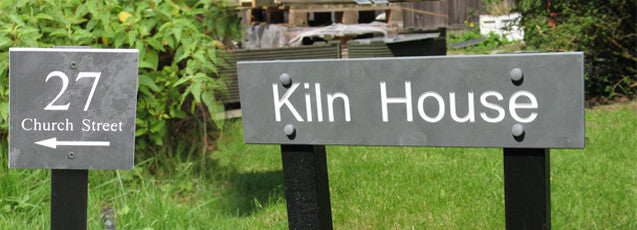 Engraved Slate House Signs