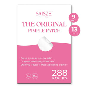 WM-SAISZE Acne Pimple Patch with Hydrocolloid, 2 Sizes Invisible Pimple Patches for face, Painless Acne Treatment for All Skin Types, 288 Count - Genkent.com