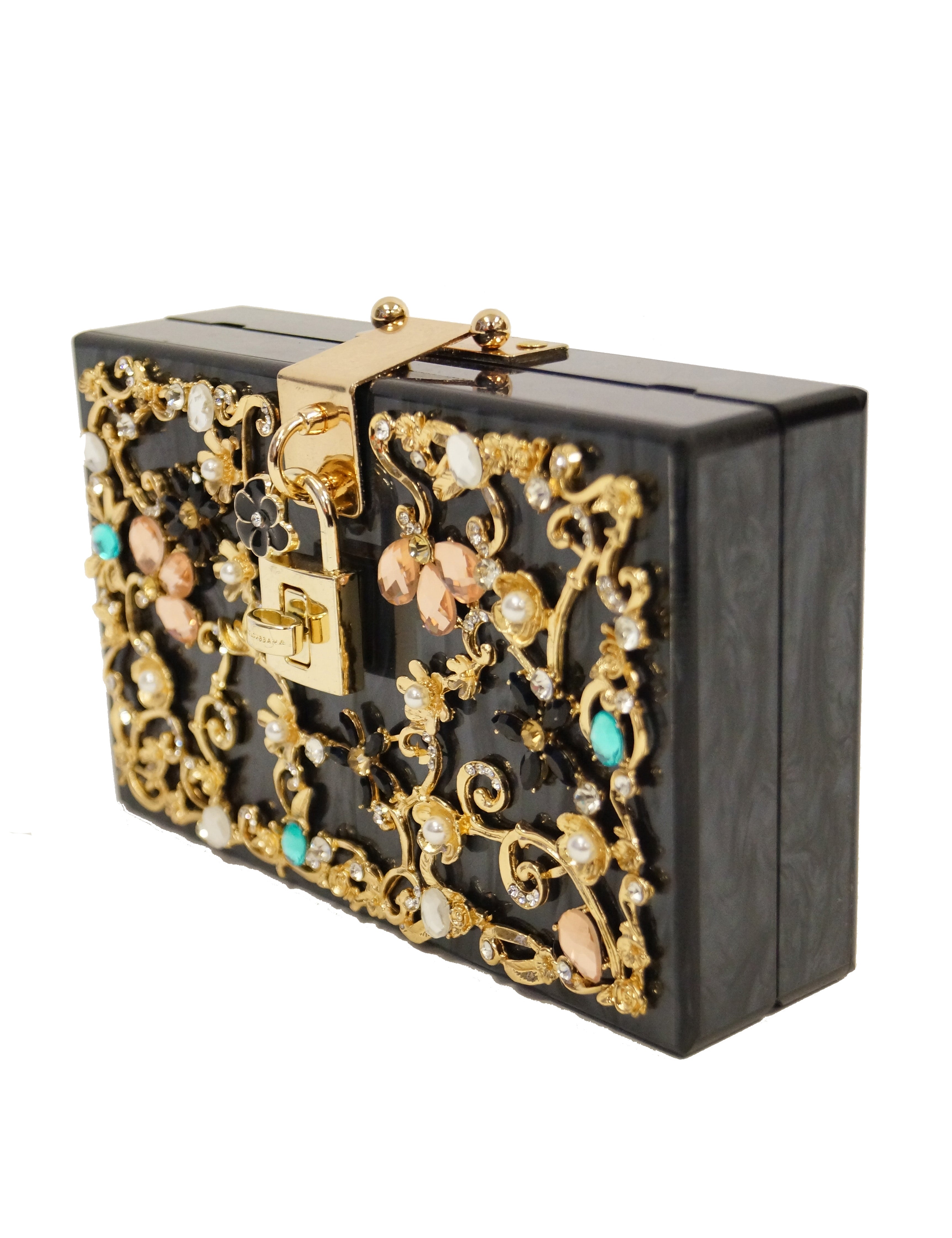 dolce and gabbana box clutch