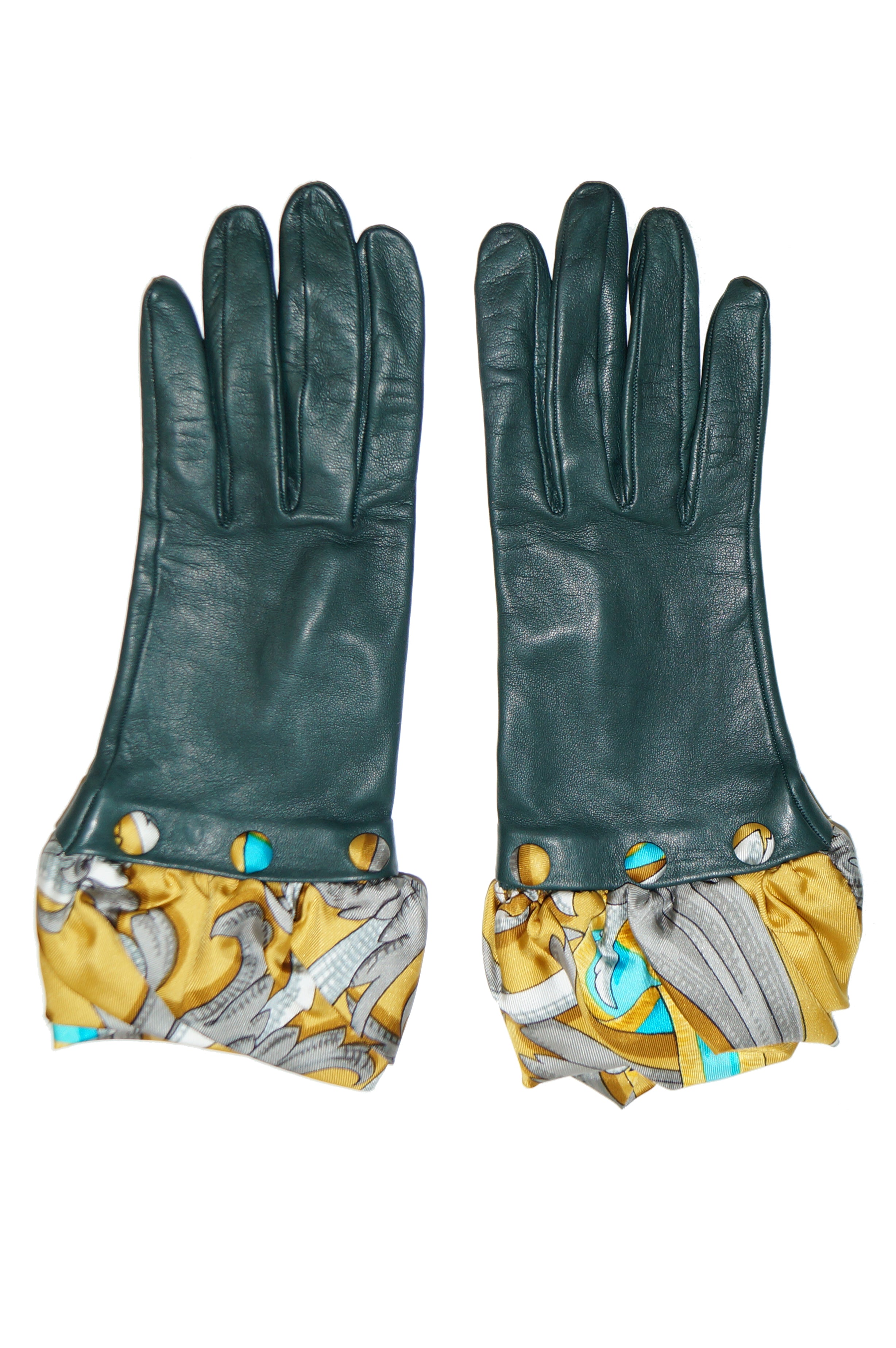 calfskin leather gloves