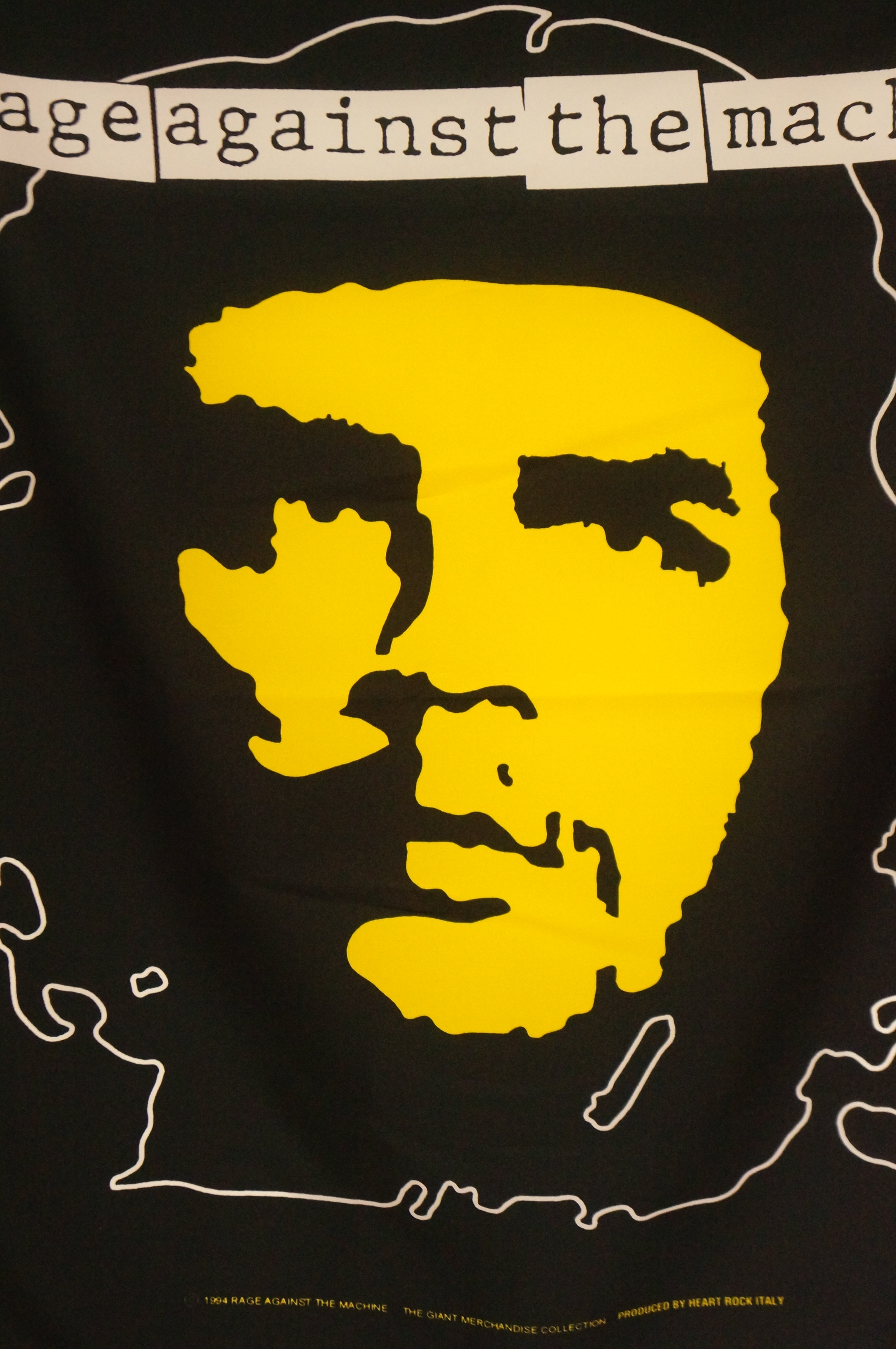 1994 Rage Against The Machine Che Guevara Wall Flag Scarf - MRS Couture