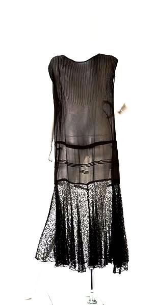 a line flapper dress