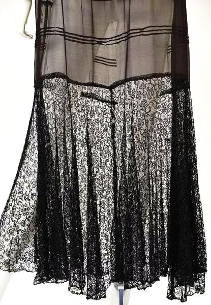 1920s Chiffon Drop Waist 