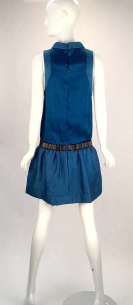 biba blue dress