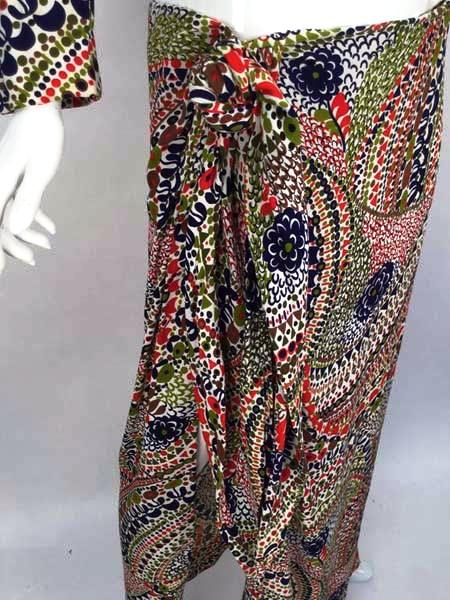 1960s Couture Christian Dior Paris Beach Short and Sarong Co Ord - MRS ...