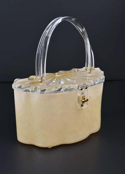 lucite purse