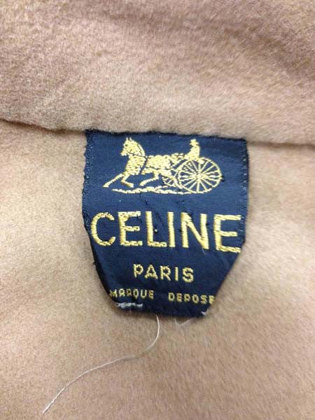 1970s Classic Celine Tan Wool Cape - MRS Couture