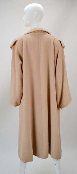 1940s Gilbert Adrian Blush Pink Wool Coat - MRS Couture