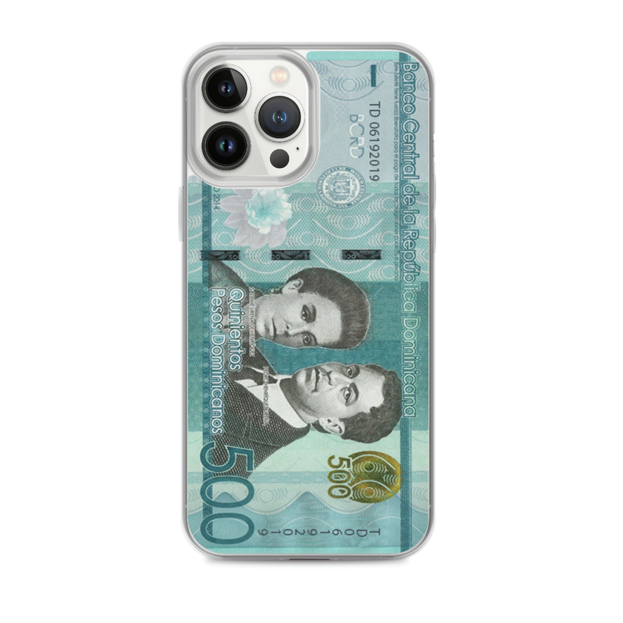 500 Peso iPhone Case - Team Dominican product image