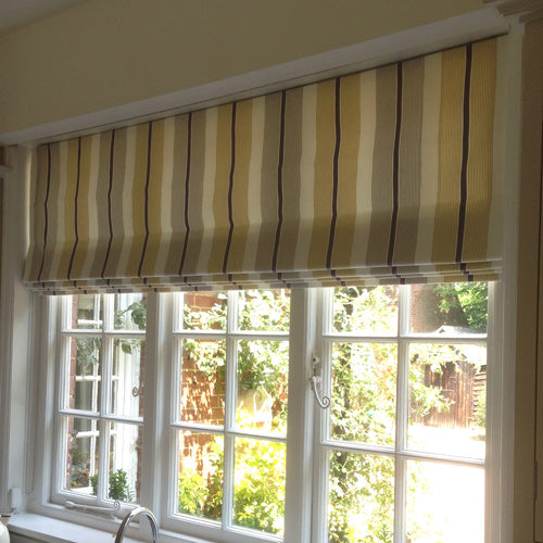 hand made roman blind by suffolk curtain makers