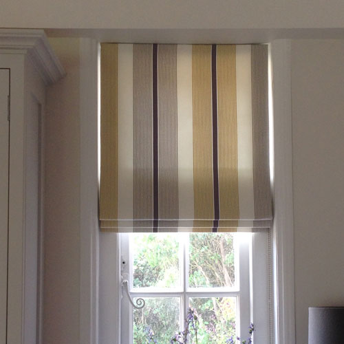 roman blinds by bespoke curtain makers