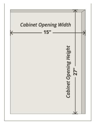 Measuring Cabinet Doors Drawer Fronts Cabinet Doors N More