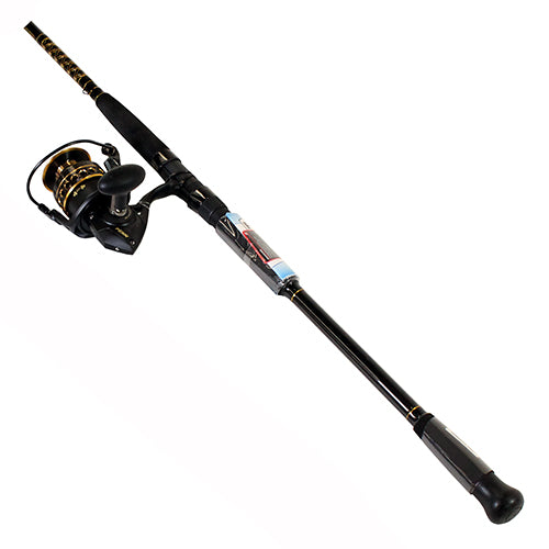 Penn Battle II Spinning Combo 8000 - Saltwater 10' Rod - Heavy Power - 2 Piece