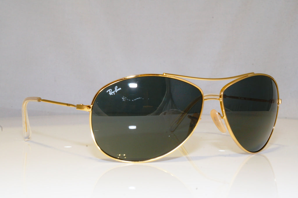 RAY-BAN Mens Designer Sunglasses Gold 