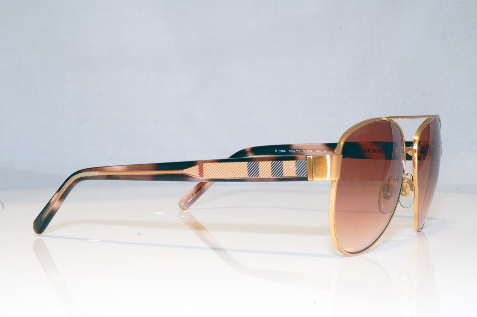 BURBERRY Mens Womens Unisex Designer Sunglasses Aviator B 3084 1052/13 –  SunglassBlog