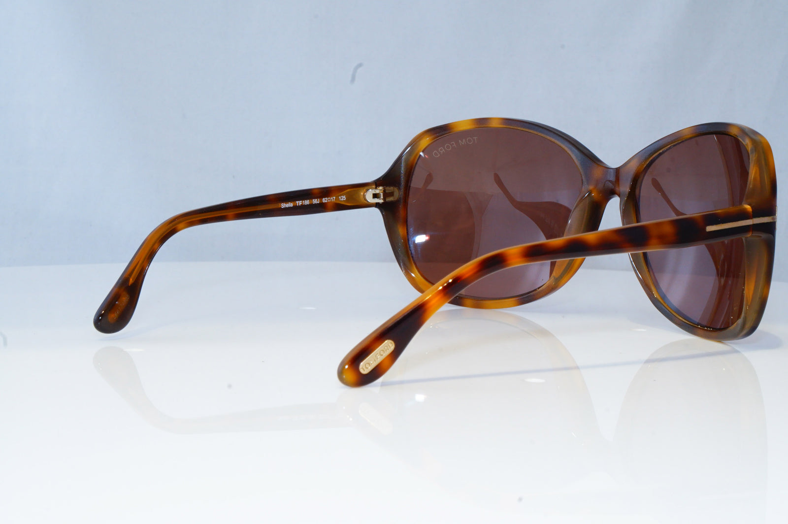 TOM FORD Womens Designer Sunglasses Brown Butterfly Sheila TF 186 56J –  SunglassBlog