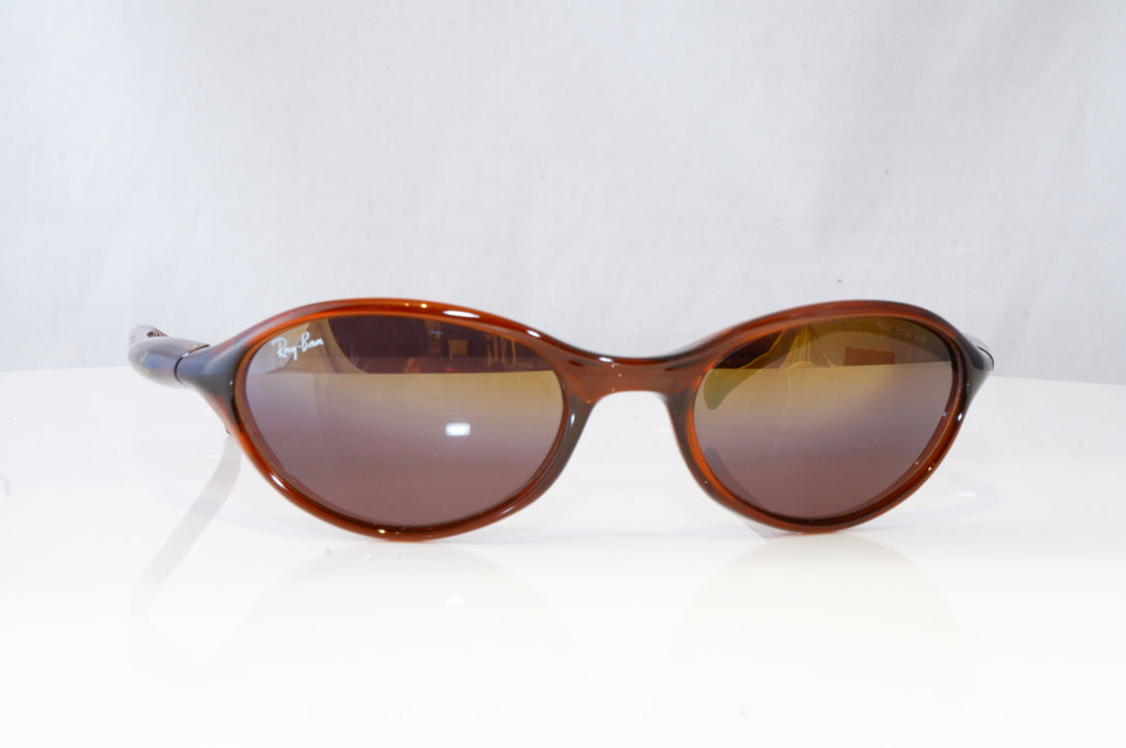 RAY-BAN Mens Designer Sunglasses Brown Wrap CUTTERS RB 2045 604/6E 192 ...