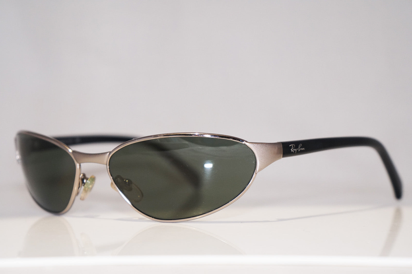Ray Ban Mens Designer Sunglasses Silver Predator Rb 3101 W2968 Sunglassblog