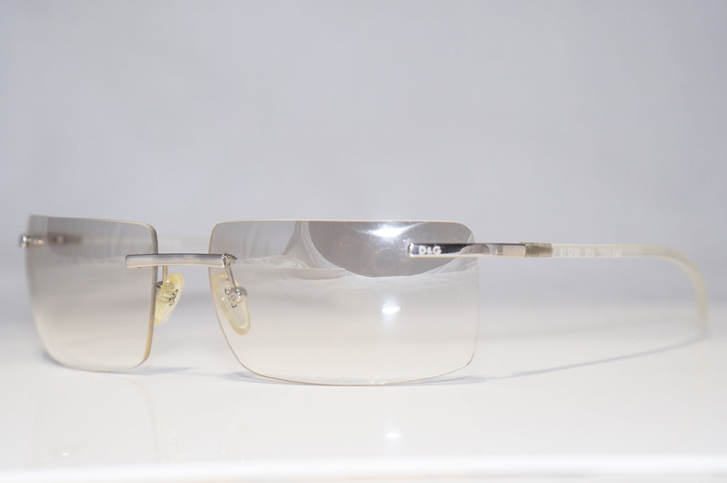 DOLCE & GABBANA Vintage Mens Designer Sunglasses Clear Rectangle D&G 2 –  SunglassBlog