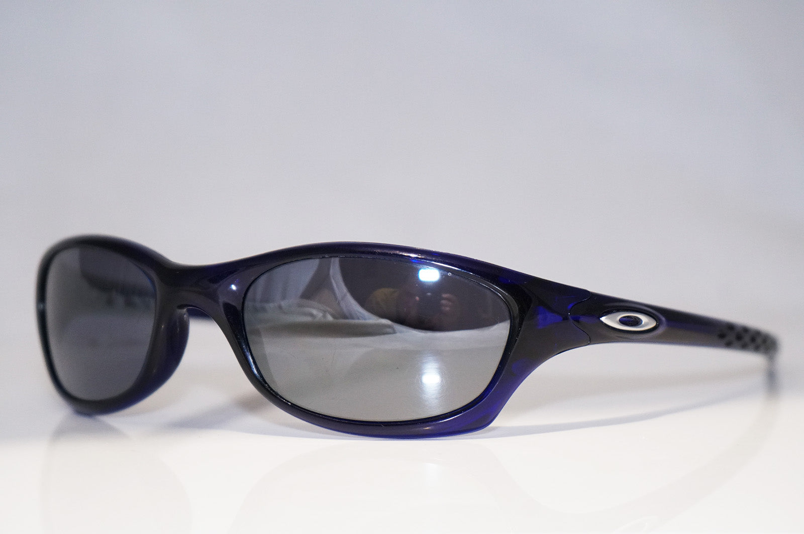 OAKLEY Mens Designer Vintage Sunglasses Blue Fives  1 1 14890 –  SunglassBlog