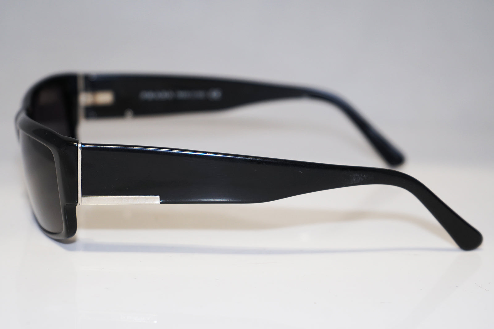 PRADA Vintage Mens Designer Sunglasses Black Rectangle SPR 07F 1AB-1A1 –  SunglassBlog