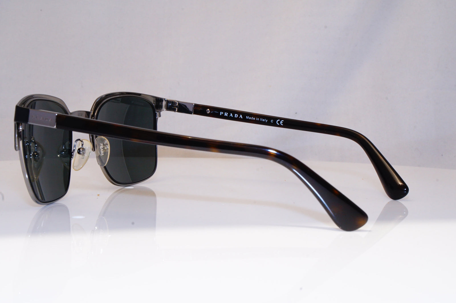 PRADA Mens Designer Sunglasses Black Clubmaster SPR 61S 1AB-301 18259 –  SunglassBlog