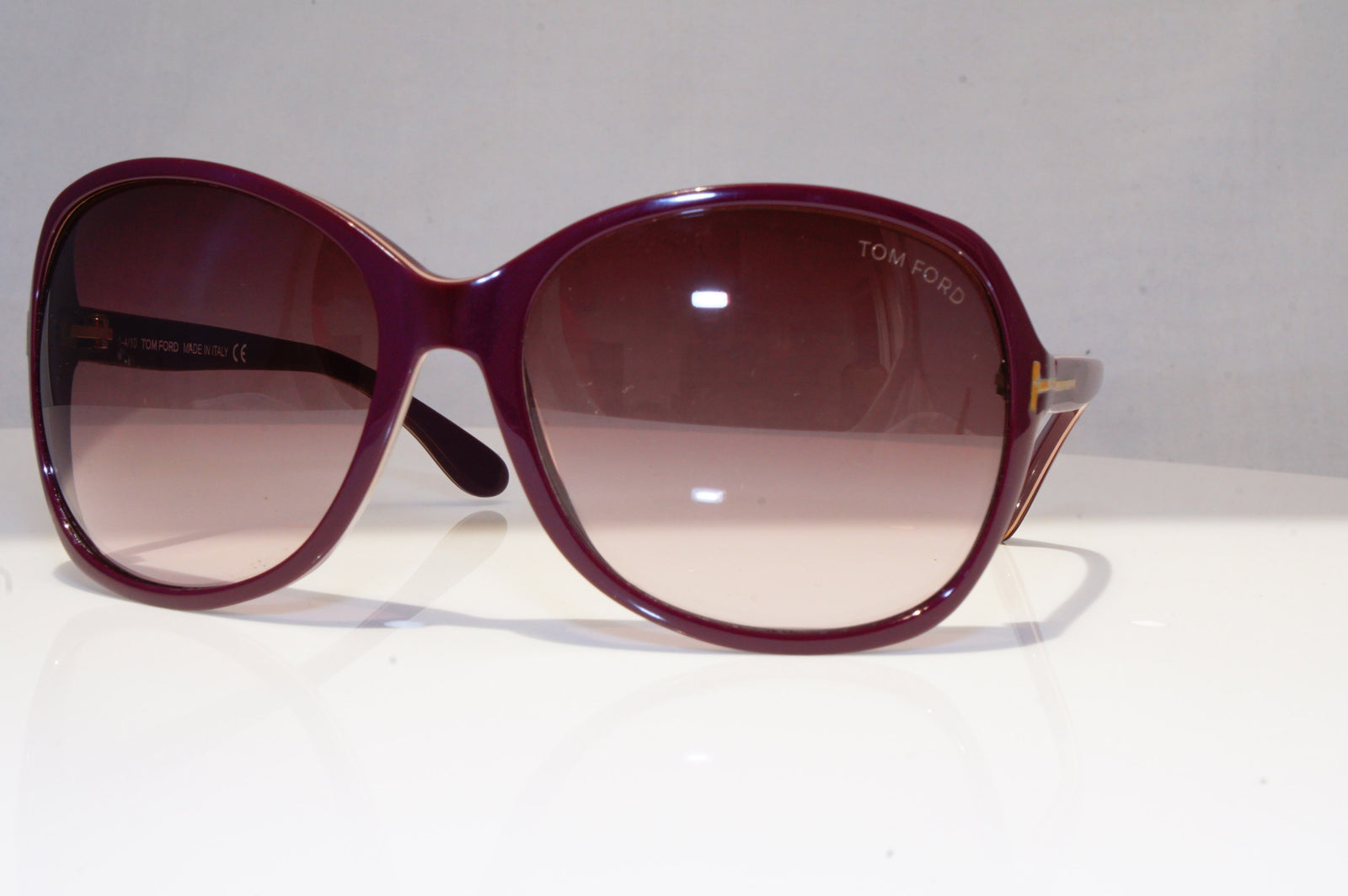 TOM FORD Womens Designer Sunglasses Burgundy Butterfly Sheila TF 186 8 –  SunglassBlog