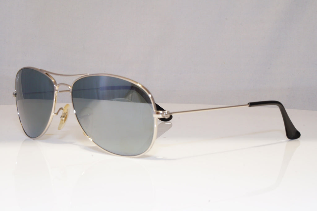 RAY-BAN Mens Mirror Sunglasses Silver Pilot COCKPIT RB 3382 003/40 220 ...