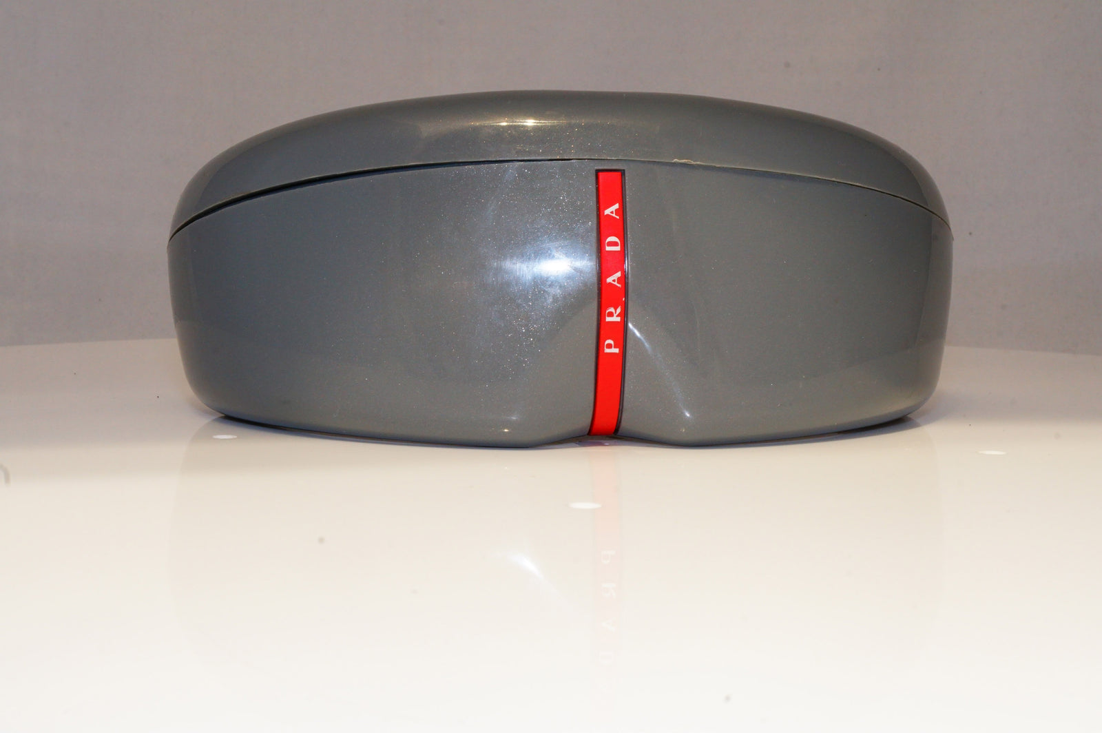 PRADA Mens Mirror Designer Sunglasses Grey Shield SILVER SPS 05N JAO-7 –  SunglassBlog