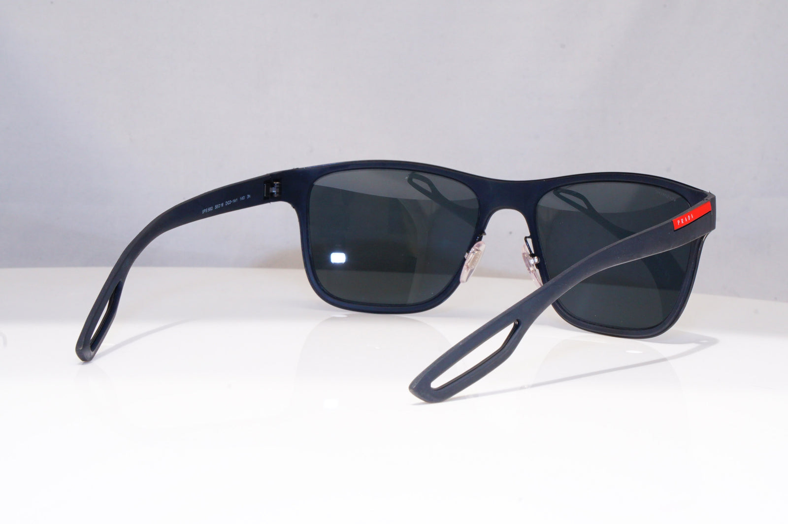 PRADA Mens Designer Sunglasses Black Cat Eye SPS 56Q DGO-1A1 18303 –  SunglassBlog