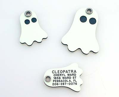 spooky glow tags