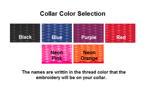 Collar color selection