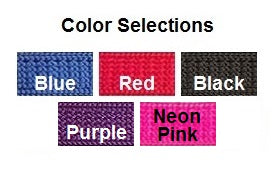 Color chart for breakaway collars