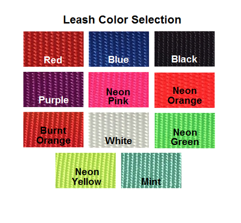 Leash color selection