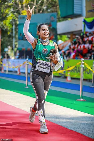 Woman running