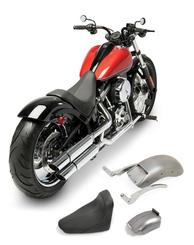 softail bobber rear fender kit