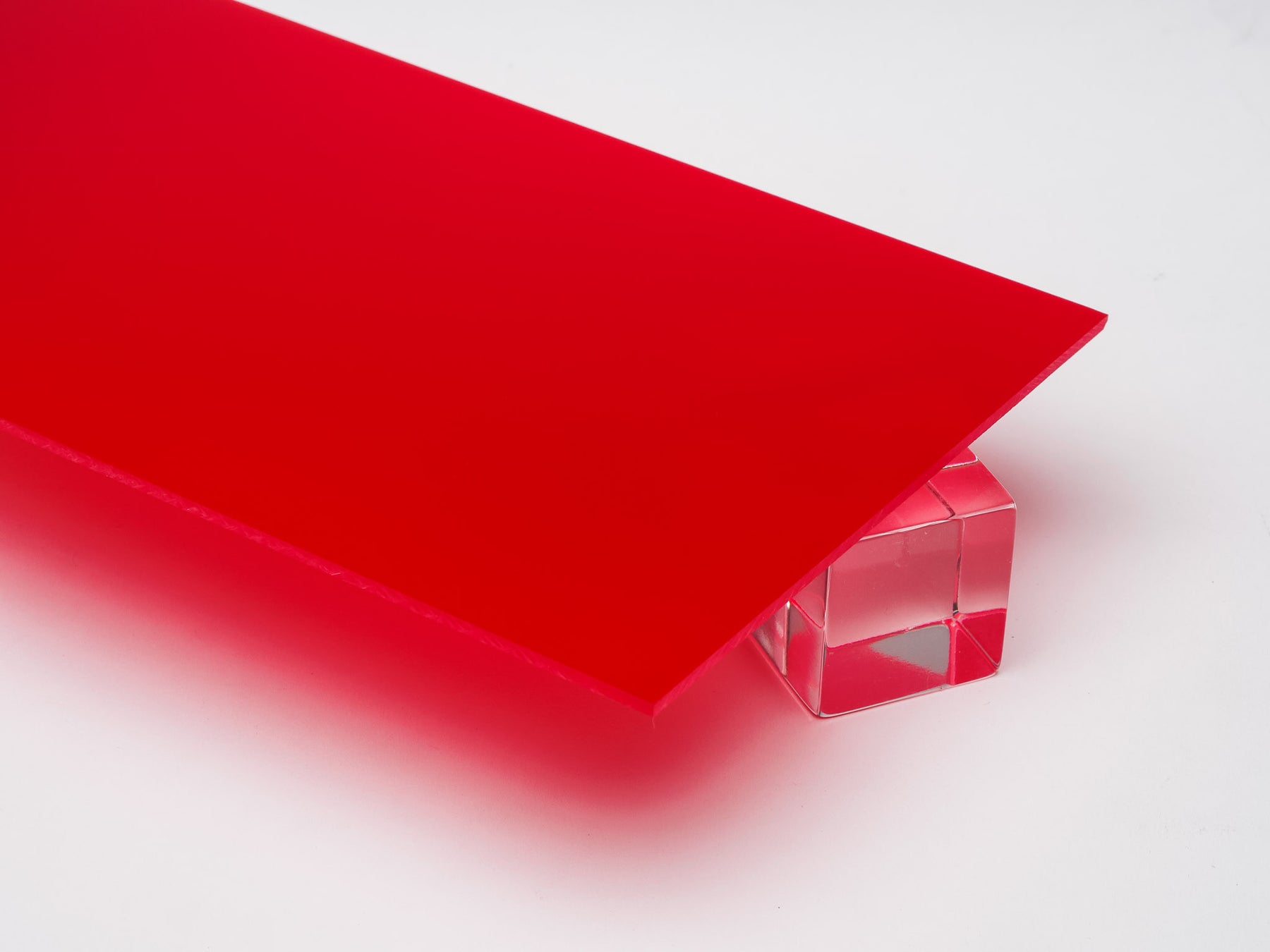 red translucent vinyl