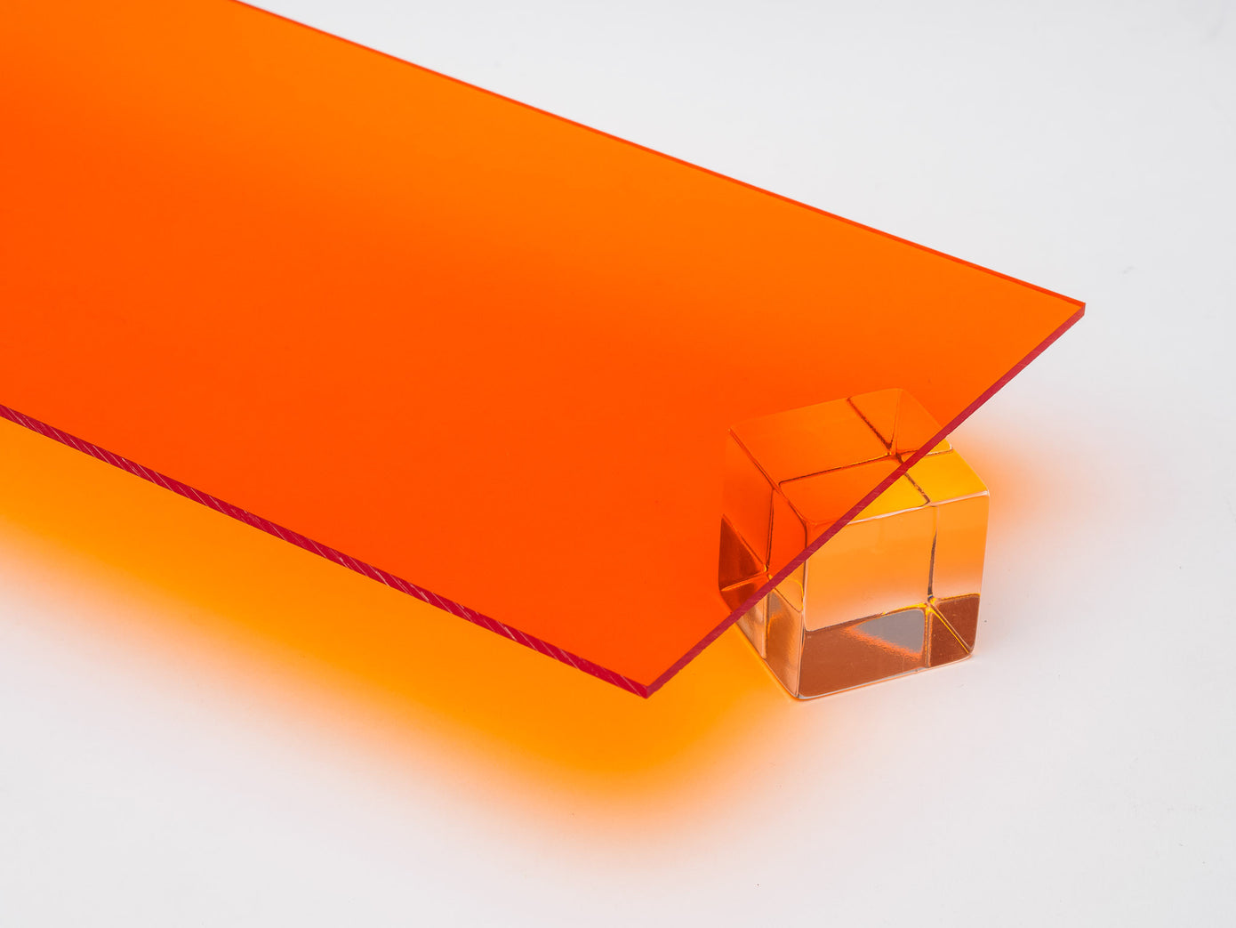 Amber Transparent Acrylic Sheet Canal Plastics Center
